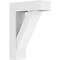Ekena Millwork Standard Traditional Architectural Grade PVC Bracket with Block Ends, 5"W x 16"D x 22"H BKTP05X16X22TRA05 - alternate 1